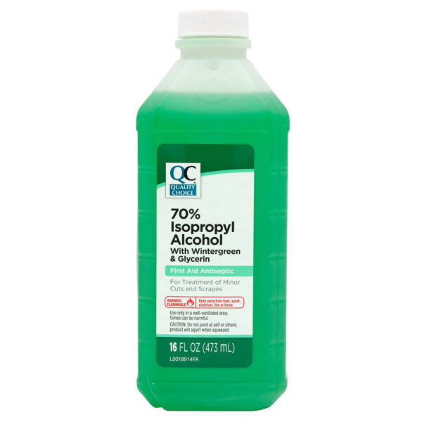 Isopropyl Alcohol 70% With Wintergreen & Glycerin