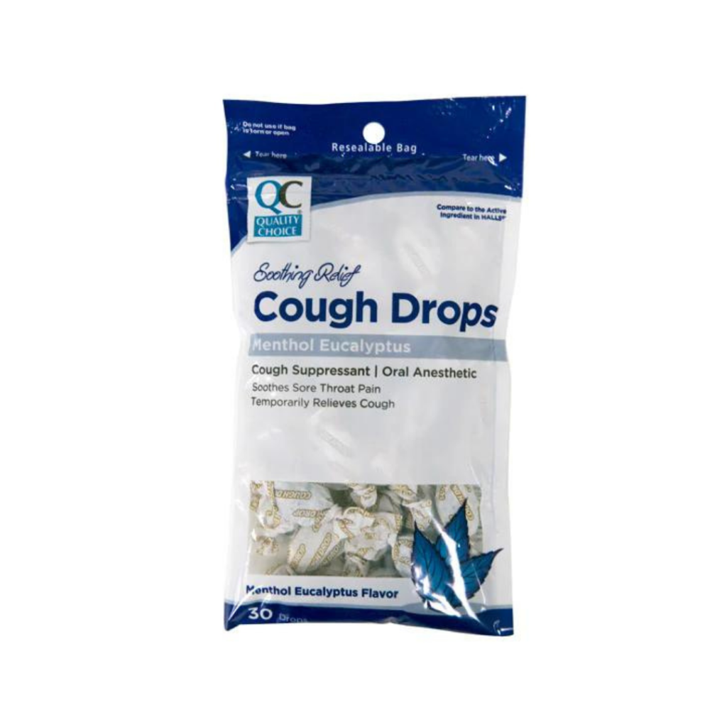 Cough Drops Menthol Eucalyptus Rx Pro Inc. Partners in Quality